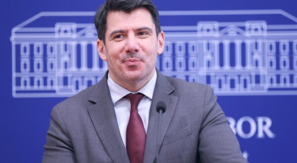 06.03.2024., Zagreb - Na konferenciji za medije odrzanoj u Saboru o aktualnim temama govorio je Nikola Grmoja. Photo: Patrik Macek/PIXSELL