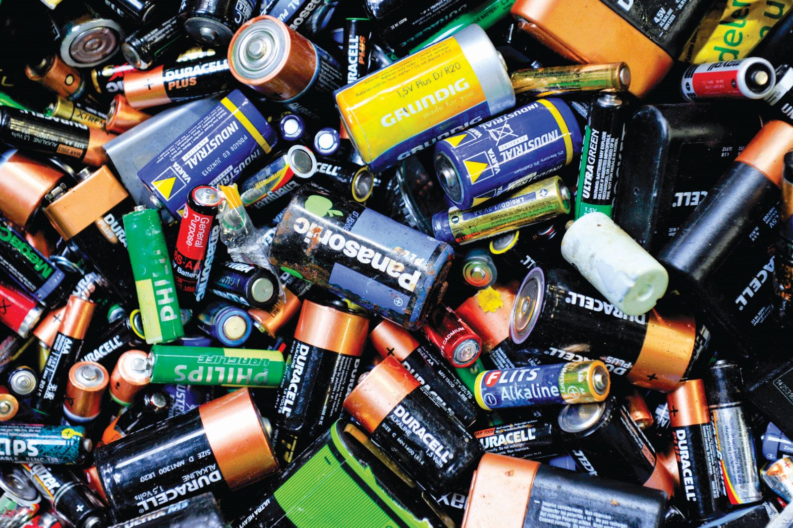 Illustration about recycling - Reprocessing plant for battery