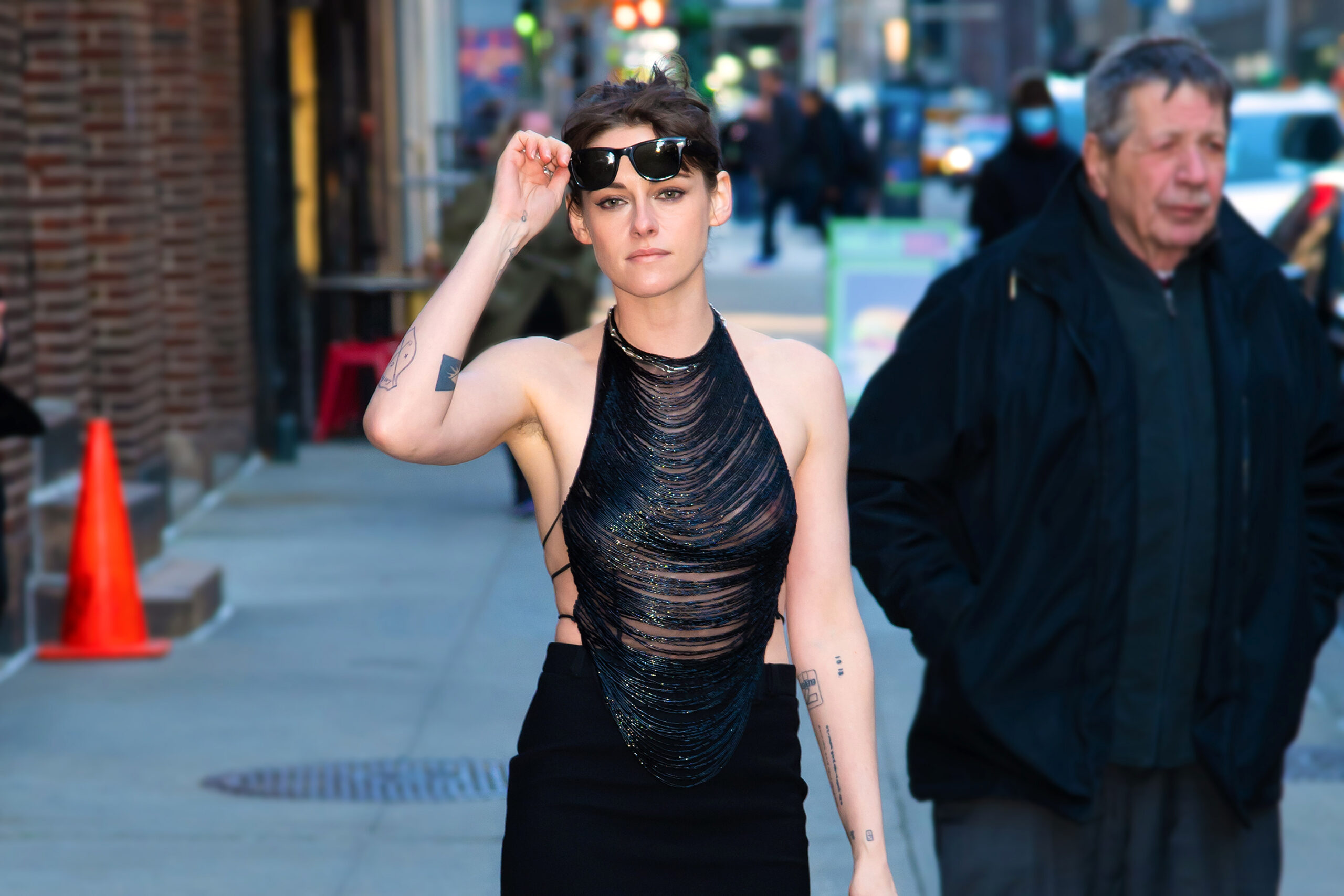 Kristen Stewart Arrives To Late Show with Stephen Colbert Show

Featuring: Kristen Stewart
Where: New York, New York, United States
When: 12 Mar 2024
Credit: Janet Mayer/INSTARimages.com,Image: 856060935, License: Rights-managed, Restrictions: , Model Release: no, Credit line: - / INSTAR Images / Profimedia