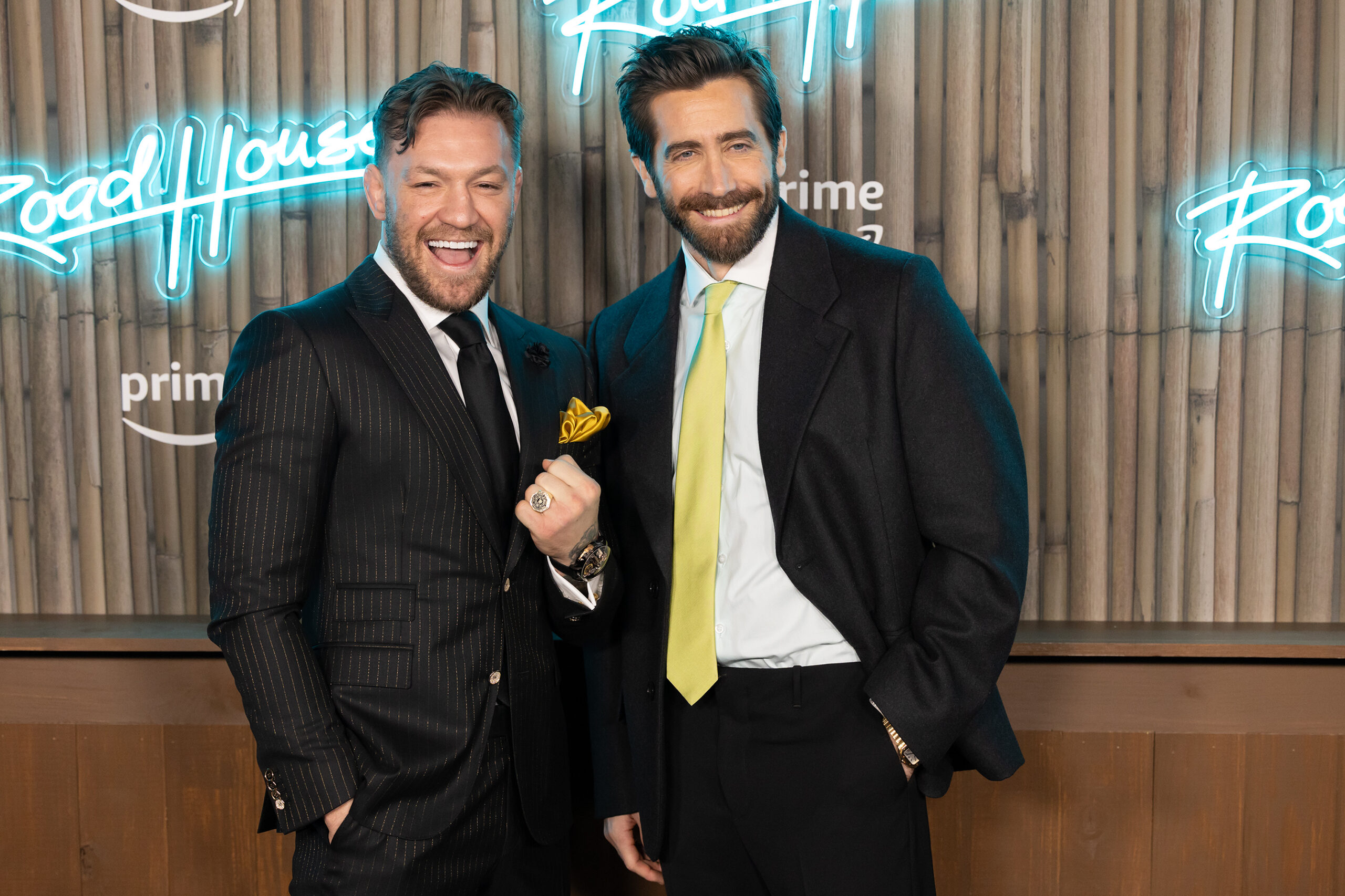 NY Premiere of "Road House"

Featuring: Conor McGregor and Jake Gyllenhaal
Where: New York, New York, United States
When: 20 Mar 2024
Credit: Janet Mayer/INSTARimages.com,Image: 858141344, License: Rights-managed, Restrictions: , Model Release: no, Credit line: - / INSTAR Images / Profimedia