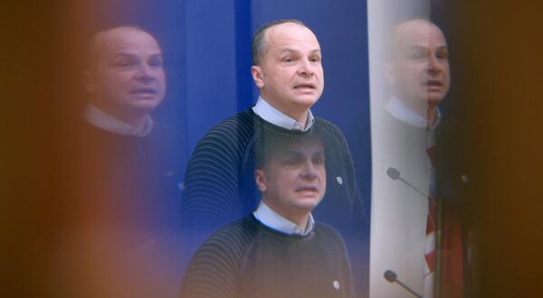 09.02.2024., Zagreb - Na konferenciji za medije odrzanoj u Saboru o aktualnim temama govorio je Sinisa Hajdas Doncic.
 Photo: Patrik Macek/PIXSELL