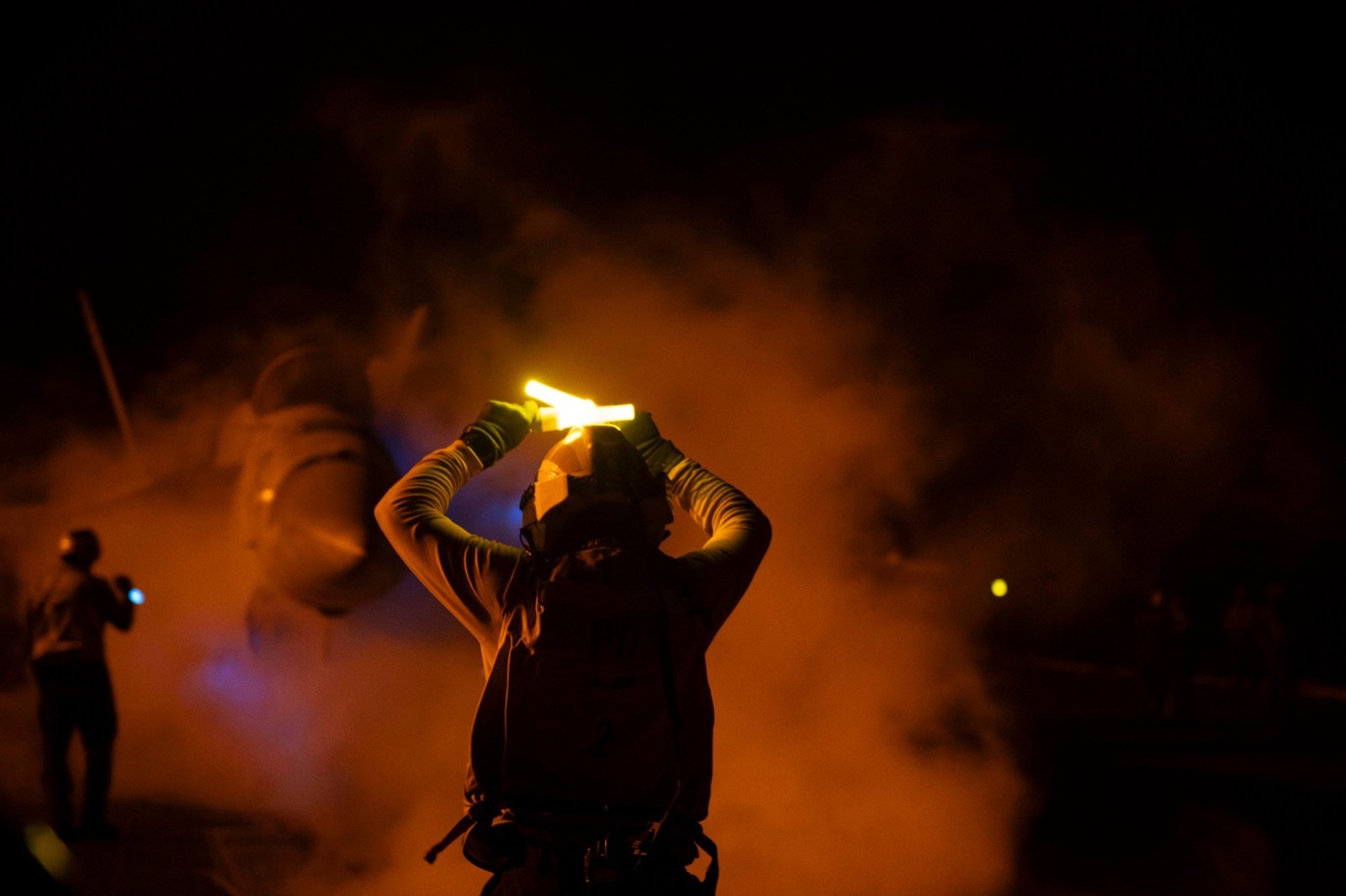 In this photo released by the US military's Central Command on January 22, 2024, US Central Command forces alongside UK Armed Forces, and with the support from Australia, Bahrain, Canada, and the Netherlands, conduct strikes on eight Houthi targets in Iranian-backed Houthi rebel-controlled areas of Yemen.  The United States and Britain launched new strikes on Yemen's Huthis January 22, saying their second round of joint military action against the Iran-backed rebels was in response to continued attacks on shipping. American and British forces carried out a first wave of strikes against the rebel group on January 11, and the United States launched further air raids against missiles that Washington said were ready to launch and posed a threat to both civilian and military vessels.,Image: 839556009, License: Rights-managed, Restrictions: RESTRICTED TO EDITORIAL USE - MANDATORY CREDIT "AFP PHOTO /  HANDOUT / CENTCOM " - NO MARKETING - NO ADVERTISING CAMPAIGNS - DISTRIBUTED AS A SERVICE TO CLIENTS, ***
HANDOUT image or SOCIAL MEDIA IMAGE or FILMSTILL for EDITORIAL USE ONLY! * Please note: Fees charged by Profimedia are for the Profimedia's services only, and do not, nor are they intended to, convey to the user any ownership of Copyright or License in the material. Profimedia does not claim any ownership including but not limited to Copyright or License in the attached material. By publishing this material you (the user) expressly agree to indemnify and to hold Profimedia and its directors, shareholders and employees harmless from any loss, claims, damages, demands, expenses (including legal fees), or any causes of action or allegation against Profimedia arising out of or connected in any way with publication of the material. Profimedia does not claim any copyright or license in the attached materials. Any downloading fees charged by Profimedia are for Profimedia's services only. * Handling Fee Only 
***, Model Release: no, Credit line: Handout / AFP / Profimedia