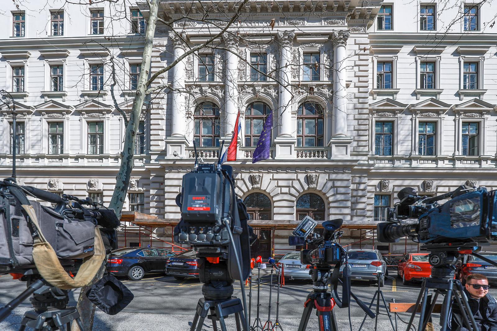 22.03.2023., Zagreb - Zrinjevac. Zgrada Zupanijskog suda u Zagrebu. Photo: Sanjin Strukic/PIXSELL