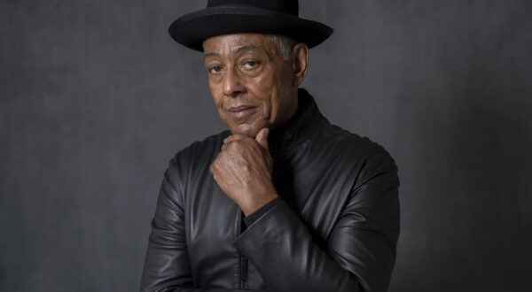 Actor Giancarlo Esposito poses for a portrait in New York on March 26, 2024, to promote his series "Parish." (AP Photo/Gary Gerard Hamilton)