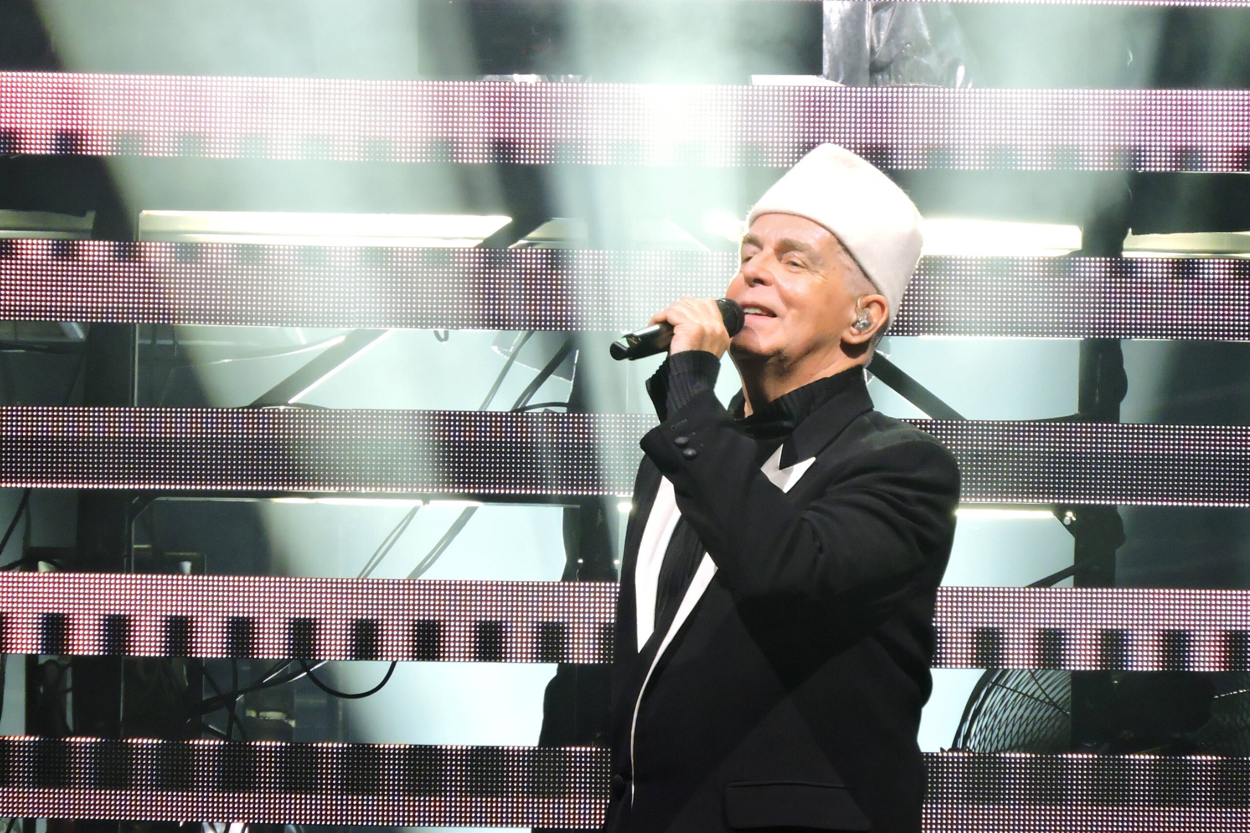 RECORD DATE NOT STATED Show Pet Shop Boys no Primavera Sound Sao Paulo SP, 02/12/23 - FESTIVALS / MUSIC / PRIMAVERA SOUND - The duo Pet Shop Boys brought the audience to their feet on Palco Barcelona on Saturday night, the first day of Primavera Sound at the Autodromo de Interlagos. Foto: Leandro Chemalle/Thenews2/imago images Show Pet Shop Boys no Primavera Sound PUBLICATIONxNOTxINxUSA Copyright: xLeandroxChemallex
