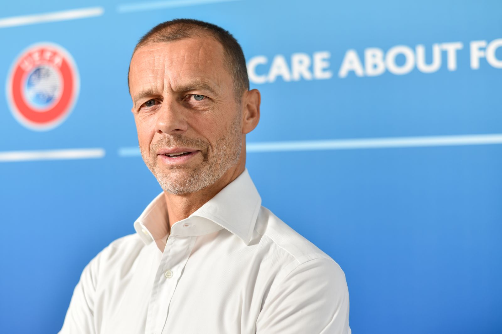 05.04.2024., Grosuplje - Aleksander Ceferin, predsjednik UEFA-e. 

Photo Sasa ZinajaNFoto