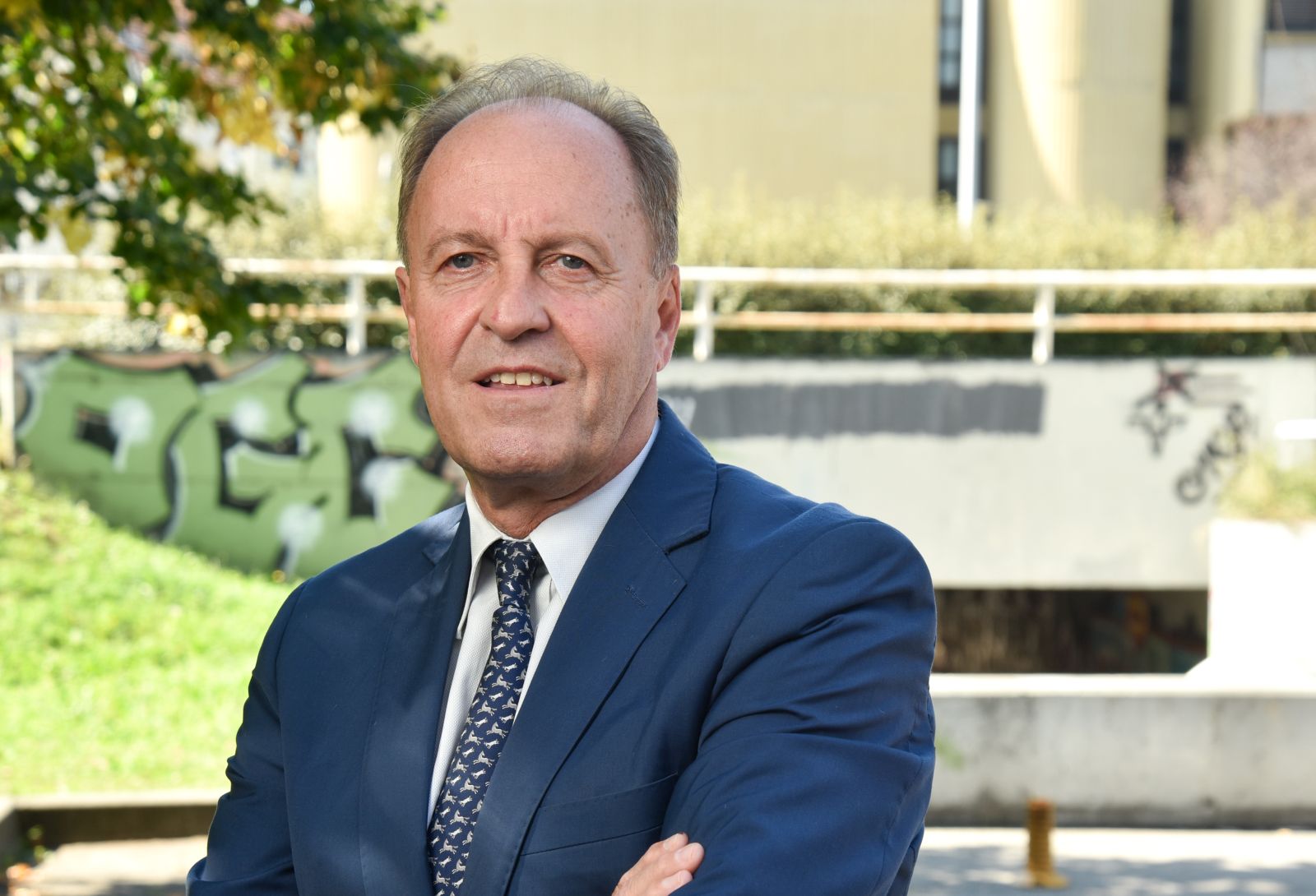 29.09.2023., Zagreb - Miljenko Šimpraga, prorektor za inovacije transfer tehnologije i komunikacije.



Photo Sasa ZinajaNFoto