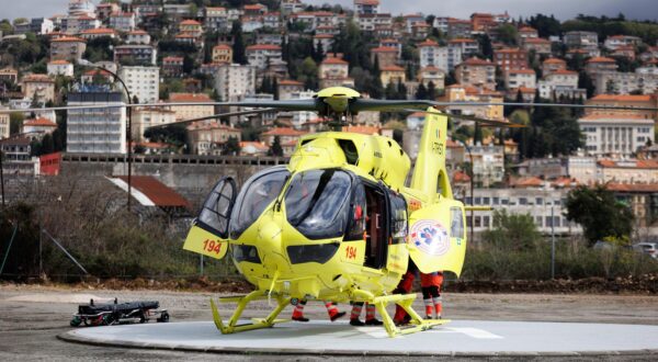 02.04.2024., Rijeka - Svecano obiljezavanje uvodjenja Helikopterske hitne medicinske sluzbe (HHMS) na helidromu Delta Rijeka. Photo: Nel Pavletic/PIXSELL