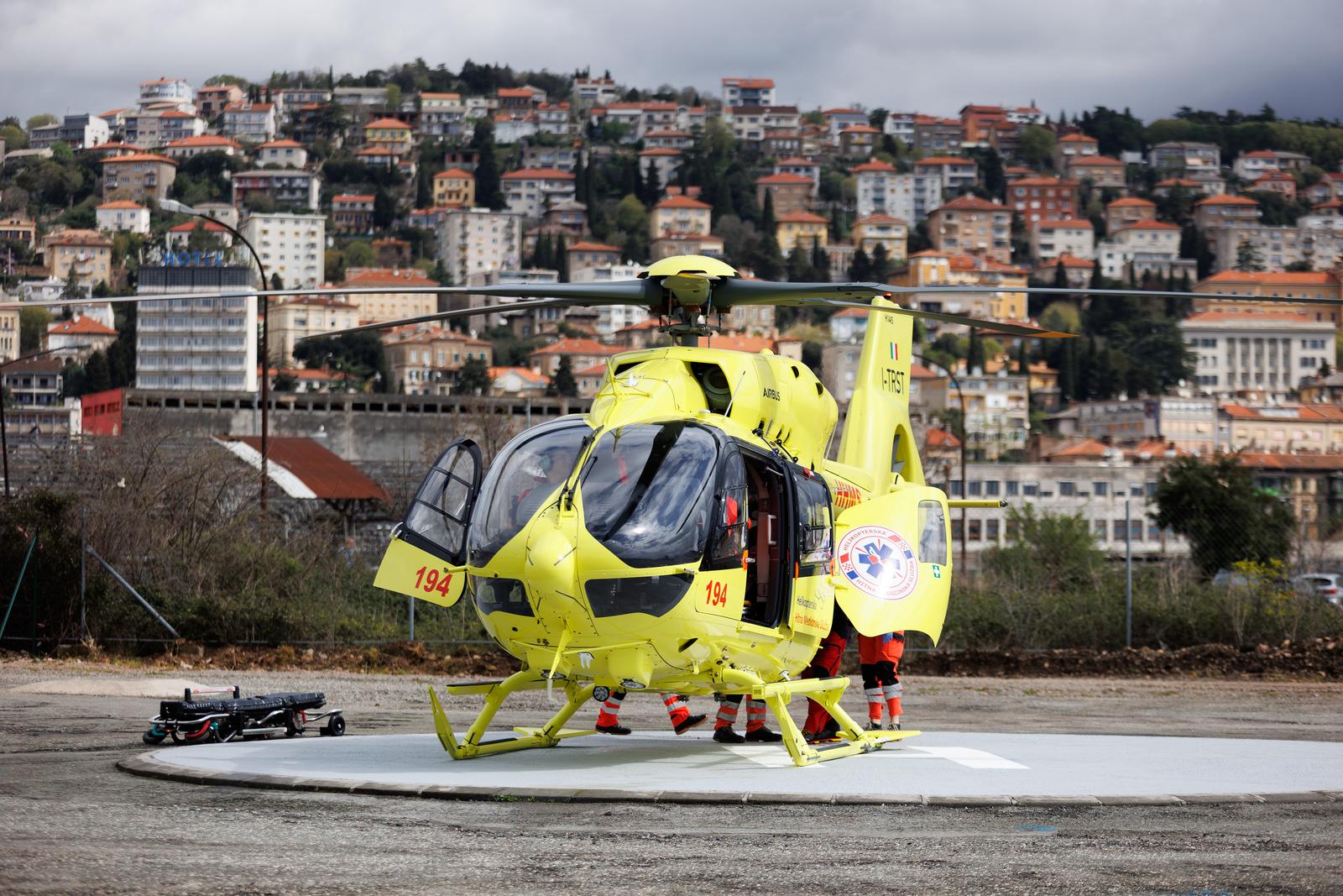 02.04.2024., Rijeka - Svecano obiljezavanje uvodjenja Helikopterske hitne medicinske sluzbe (HHMS) na helidromu Delta Rijeka. Photo: Nel Pavletic/PIXSELL