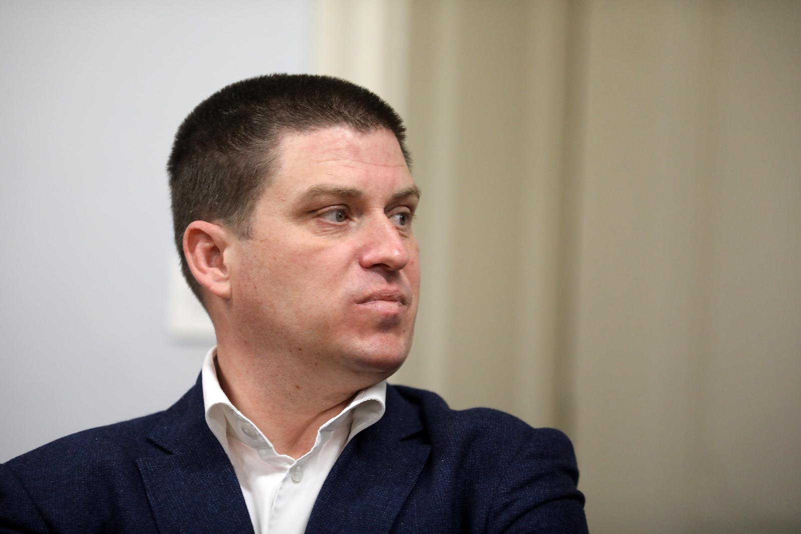 03.04.2024., Rijeka - Potpredsjednik HDZ-a i nositelj liste u 8. izbornoj jedinici Oleg Butkovic predstavio je dio HDZ-ovog izbornog programa i kandidate liste HDZ-a i koalicijskih partnera u VIII izbornooj jedinici. Photo: Goran Kovacic/PIXSELL