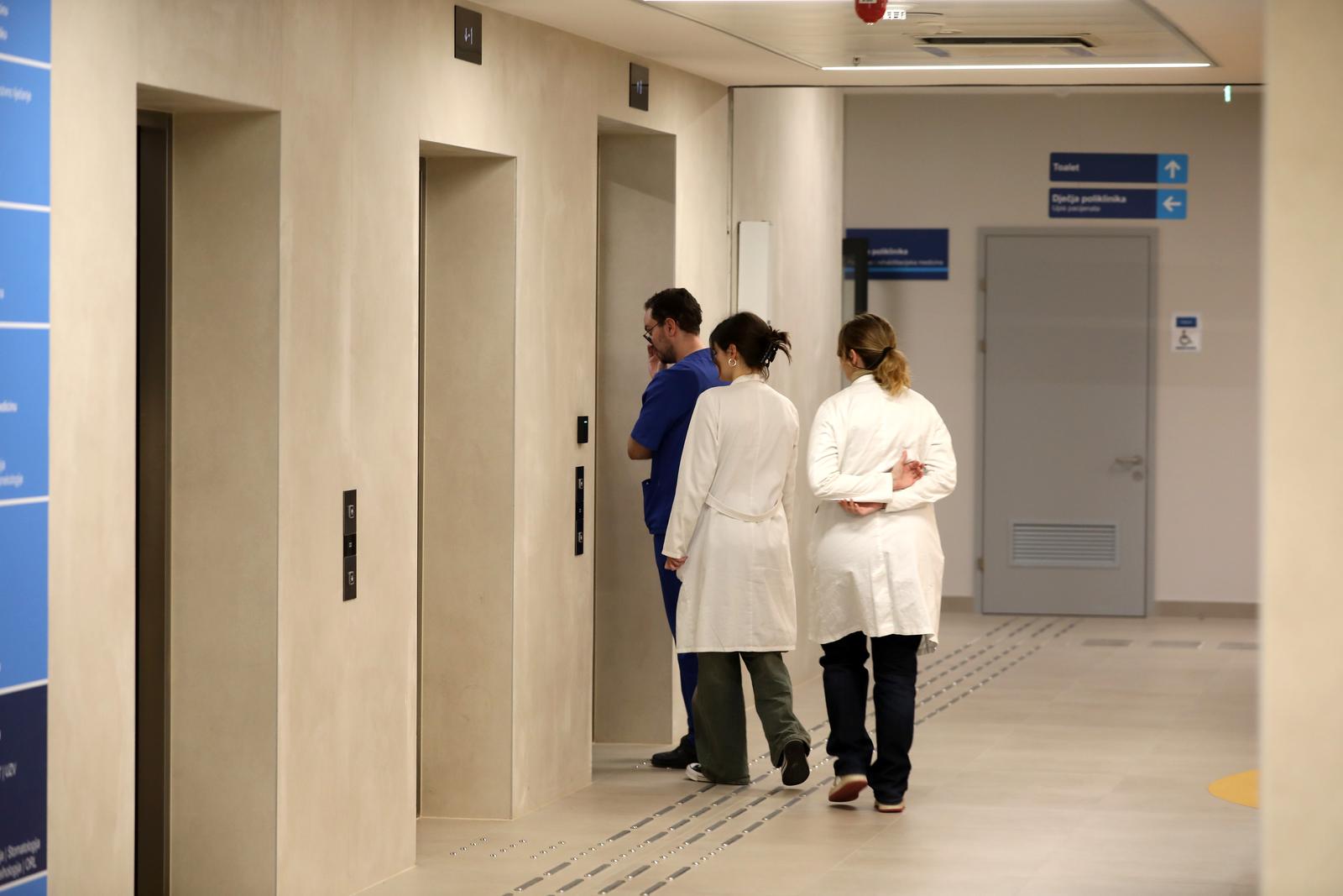 03.04.2024., Rijeka - Novi bolnicki kompleks KBC-a Rijeka na lokalitetu Susak poceo je danas sa radom. U kompleksu je smjestena Klinika za ginekologiju i porodnistvo te Djecja bolnica. Photo: Goran Kovacic/PIXSELL