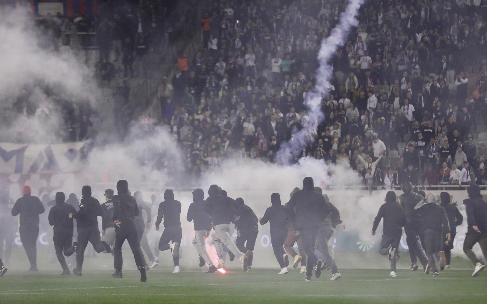 03.04.2024., stadion Poljud, Split - SuperSport Hrvatski nogometni kup, polufinale, HNK Hajduk - GNK Dinamo. Photo: Ivo Cagalj/PIXSELL