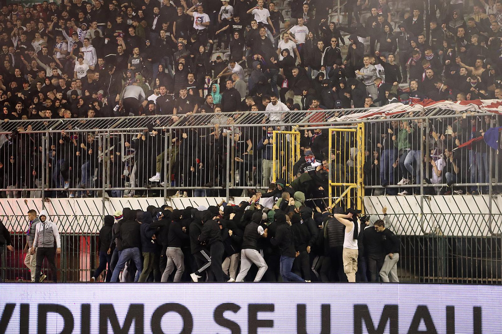 03.04.2024., stadion Poljud, Split - SuperSport Hrvatski nogometni kup, polufinale, HNK Hajduk - GNK Dinamo.  Photo: Zvonimir Barisin/PIXSELL