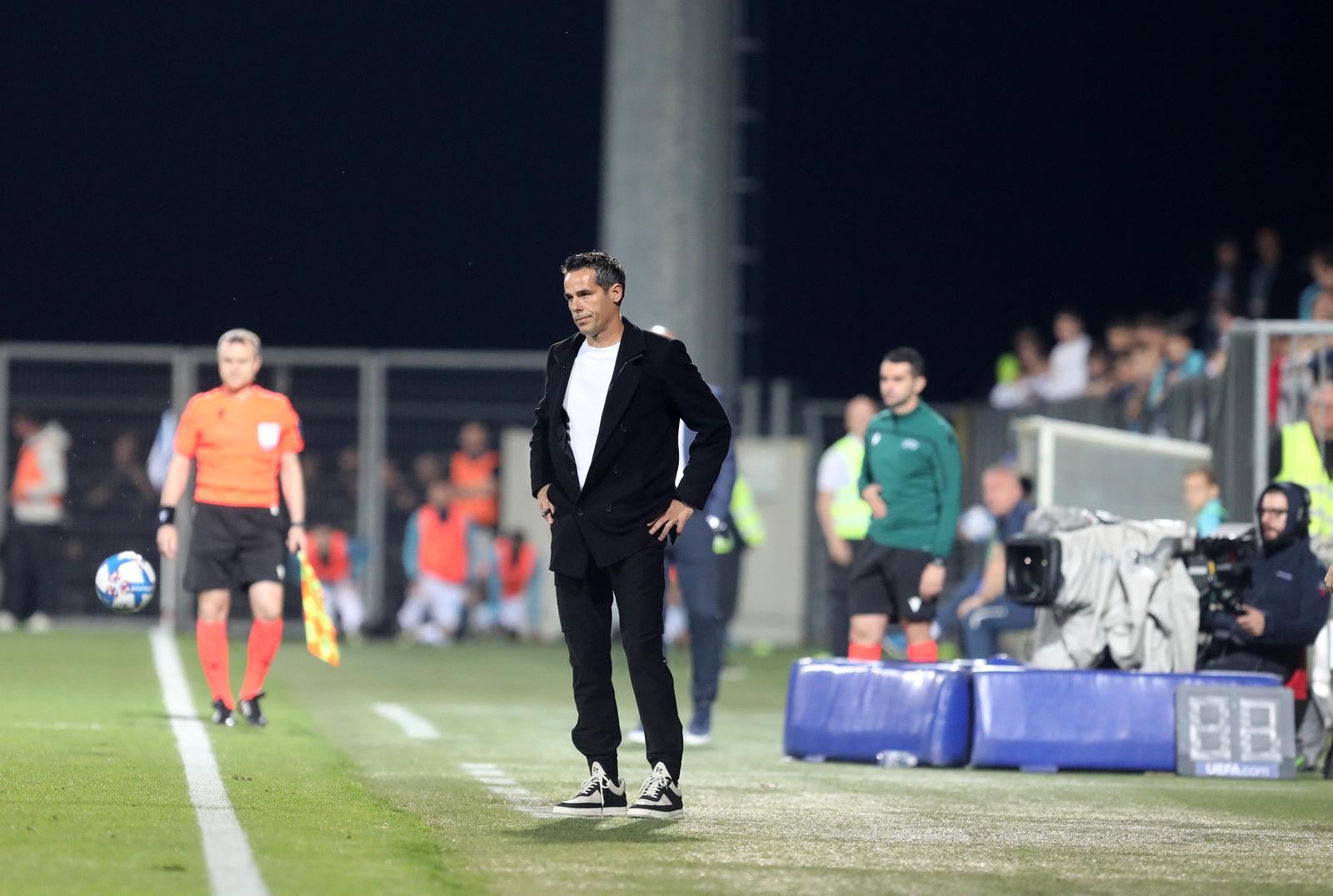 07.04.2024., Rijeka - Stadion HNK Rijeka, SuperSport HNL 23/24, 29 kolo, HNK Rijeka - HNK Hajduk. Mislav Karoglan Photo: Goran Kovacic/PIXSELL