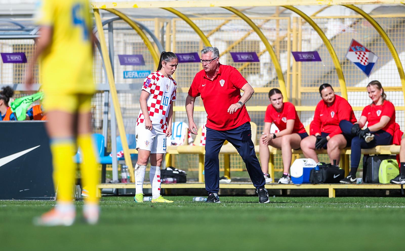 09.04.2024.., Zagreb - Kvalifikacije za Europsko prvenstvo 2025., skupina B4, Hrvatska - Ukrajina. Photo: Slavko Midzor/PIXSELL