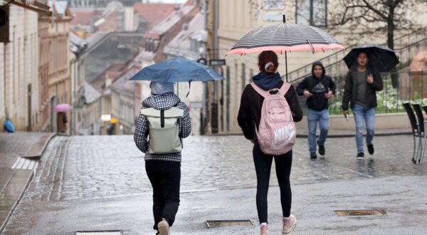 11.03.2024., Zagreb - Kao da nije dovoljno sto je ponedjeljak, radni tjedan poceo je s kisom diljem Hrvatske. Photo: Patrik Macek/PIXSELL
