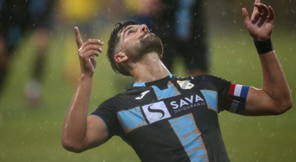 11.07.2020., stadion Ivan Laljak-Ivic, Zapresic - Hrvatski Telekom Prva liga, 34. kolo, NK Inter Zapresic - HNK Rijeka. Antonio Mirko Colakr Photo: Matija Habljak/PIXSELL