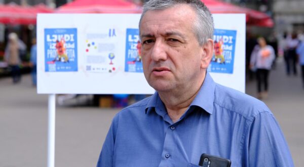 12.06.2023., Zagreb - Novi sindikat odrzao je konferenciju za medije u povodu prvog dana prikupljanja potpisa za peticiju za europsku direktivu za dostajnstvene place tekstilnih radinica. Photo: Slaven Branislav Babic/PIXSELL