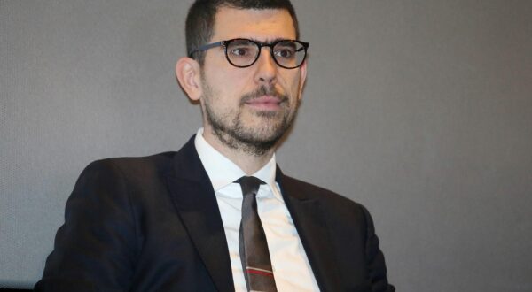 Zagreb: U Kaptol boutique cinema održana je F2 Fintech konferencija 13.11.2018., Zagreb - U Kaptol boutique cinema odrzan je F2 Fintech konferencija. Predsjednik UBIK-a Vlaho Hrdalo Photo: Dalibor Urukalovic/PIXSELL