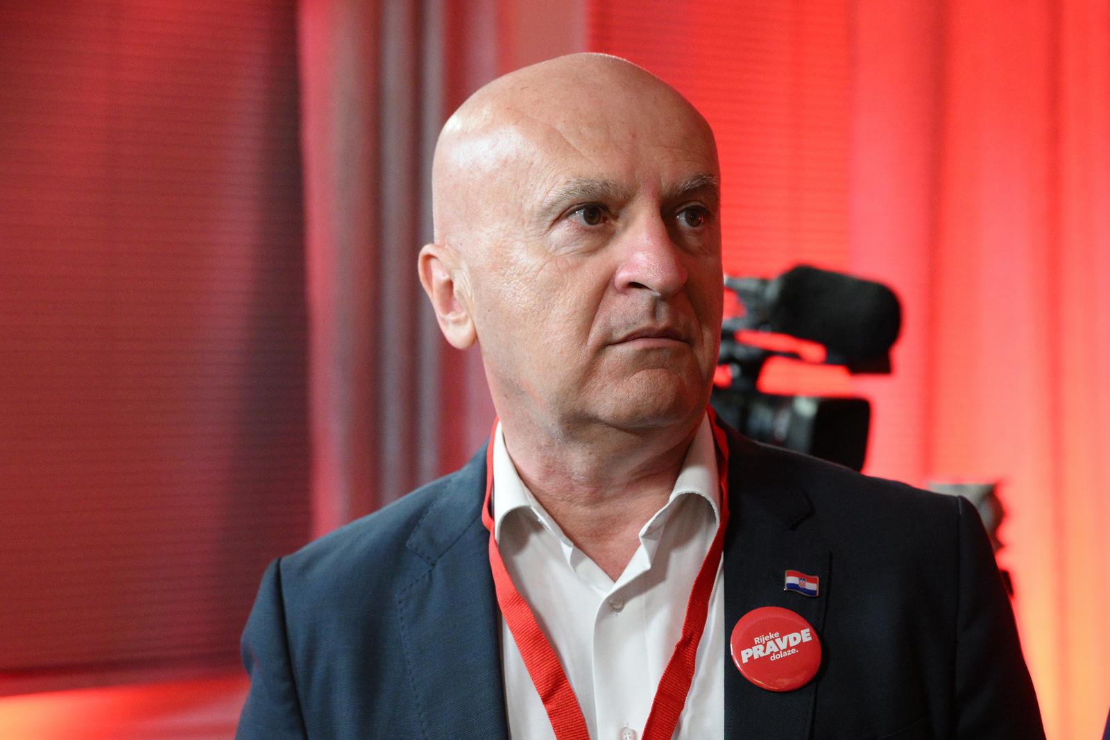 17.04.2024., Zagreb - Docek izbornih rezultata za Hrvatski saboru u stozeru koalicije Rijeke pravde koju cine Socijaldemokratska partija Hrvatske (SDP), Centar, Hrvatska seljacka stranka (HSS), "Dalija Oreskovic i ljudi s imenom i prezimenom", Narodna stranka Reformisti i Gradjansko-liberalni savez (GLAS) u prostorijama SDP-a na Trgu Drage Iblera. Fred Matic.
 Photo: Davor Puklavec/PIXSELL