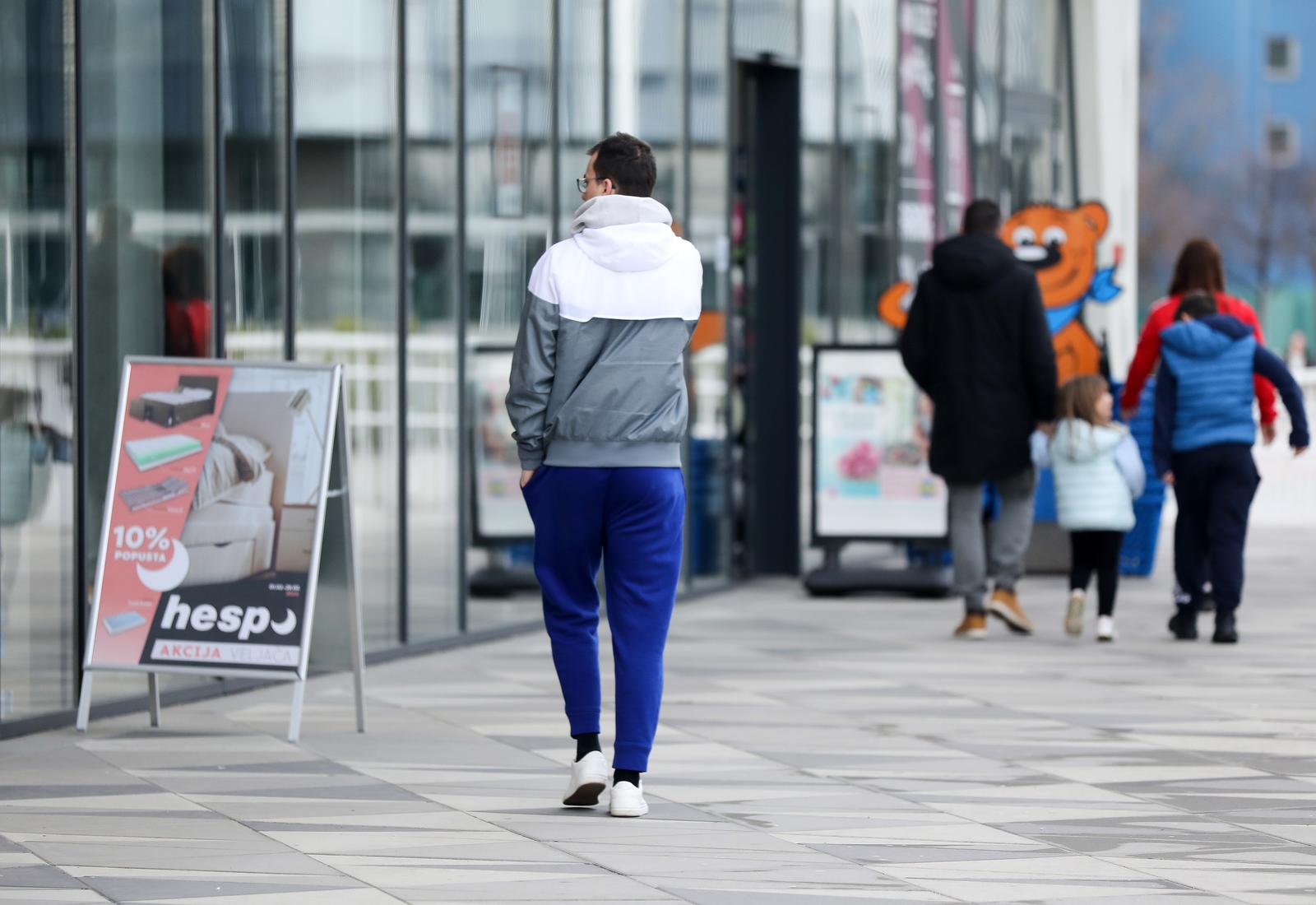 18.02.2024., Zagreb, Rijetke trgovine i shopping centri koji rade ovu nedjelju u Zagrebu. Nigdje nama guzvi. Photo: Emica Elvedji/PIXSELL
