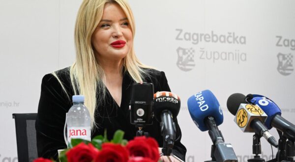 21.2.2024., Zagreb - U Zagrebackoj zupaniji najavljen je drugi javni poziv za sudjelovanje na natjecaju za dodjelu nagrade "Ruza Zagrebacke zupanije". direktorica Turisticke zajednice Zagrebacke zupanije Ivana Alilovic Photo: Davorin Visnjic/PIXSELL