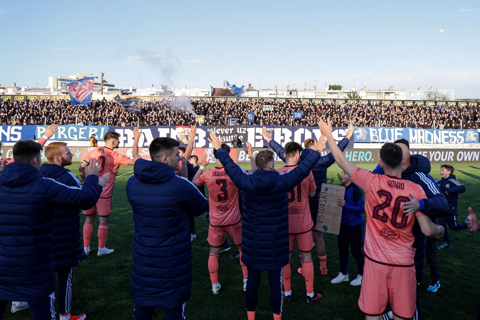 21.04.2024., stadion u Kranjcevicevoj ulici, Zagreb - SuperSport HNL, 31. kolo, NK Lokomotiva - GNK Dinamo.  Photo: Luka stanzl/PIXSELL
