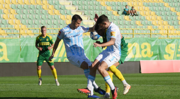 22.10.2023., Pula: u 12.kolu Supersport HNL, na pulskom stadionu Aldo Drosina, NK Istra ugositla je NK Rijeku u "derbiju della Ucka". Je li bilo igranja rukom u kaznenom prostoru gostiju?
Photo: Sasa Miljevic / PIXSELL Photo: Sasa Miljevic/PIXSELL