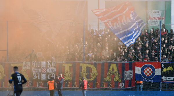 24.02.2024., Varazdin - Utakmica 24. kola Supersport HNL-a izmedju NK Varazdina i HNK Hajduk. Photo: Vjeran Zganec Rogulja/PIXSELL