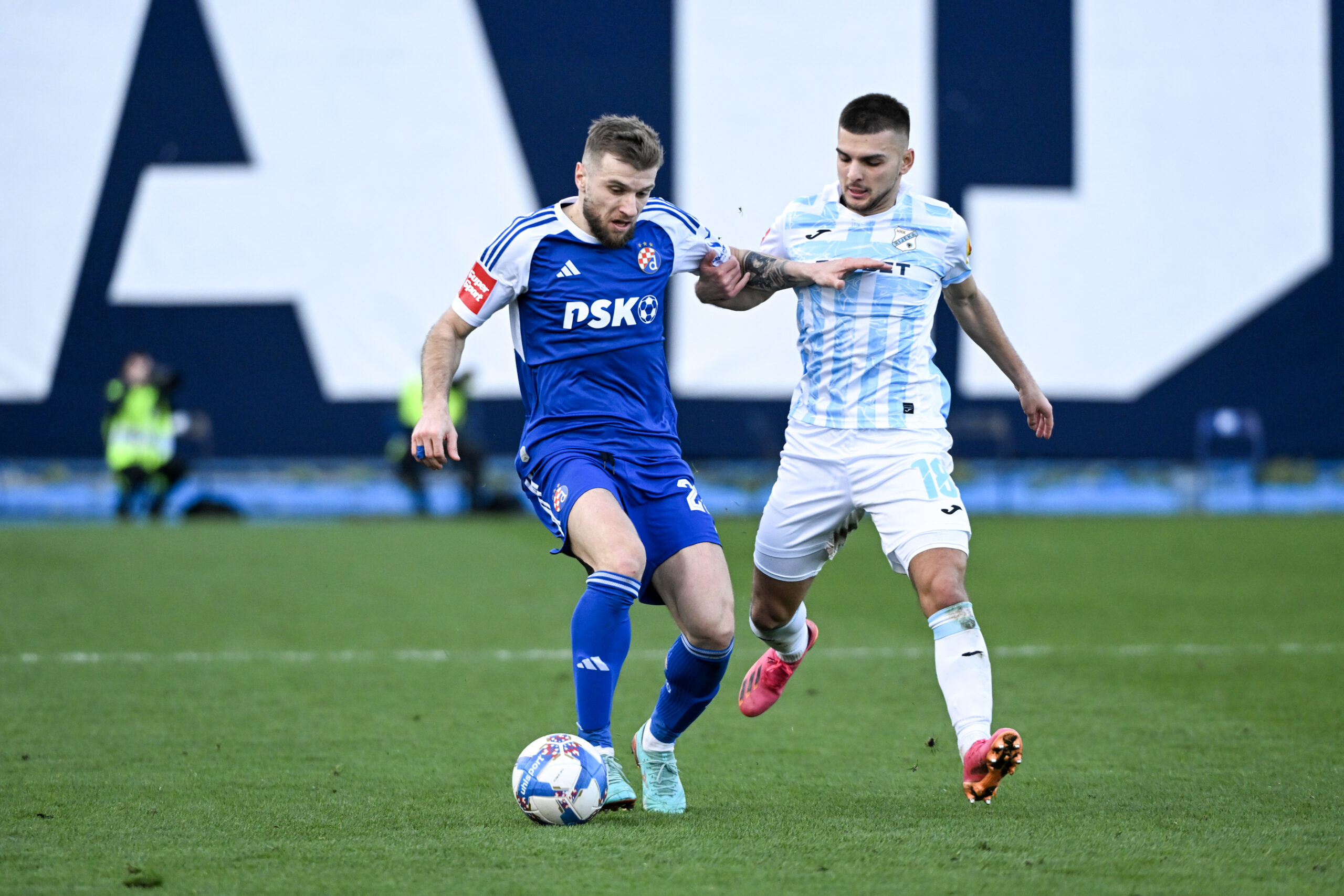25.02.2024., Zagreb - SuperSport Hrvatska nogometna liga, 24. kolo, GNK Dinamo Zagreb - HNK Rijeka. Photo: Marko Lukunic/PIXSELL
