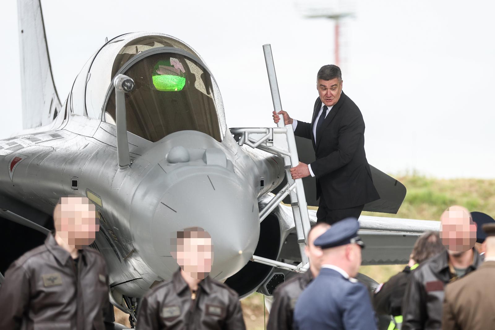 Predsjednik Zoran Milanović na Rafaleu