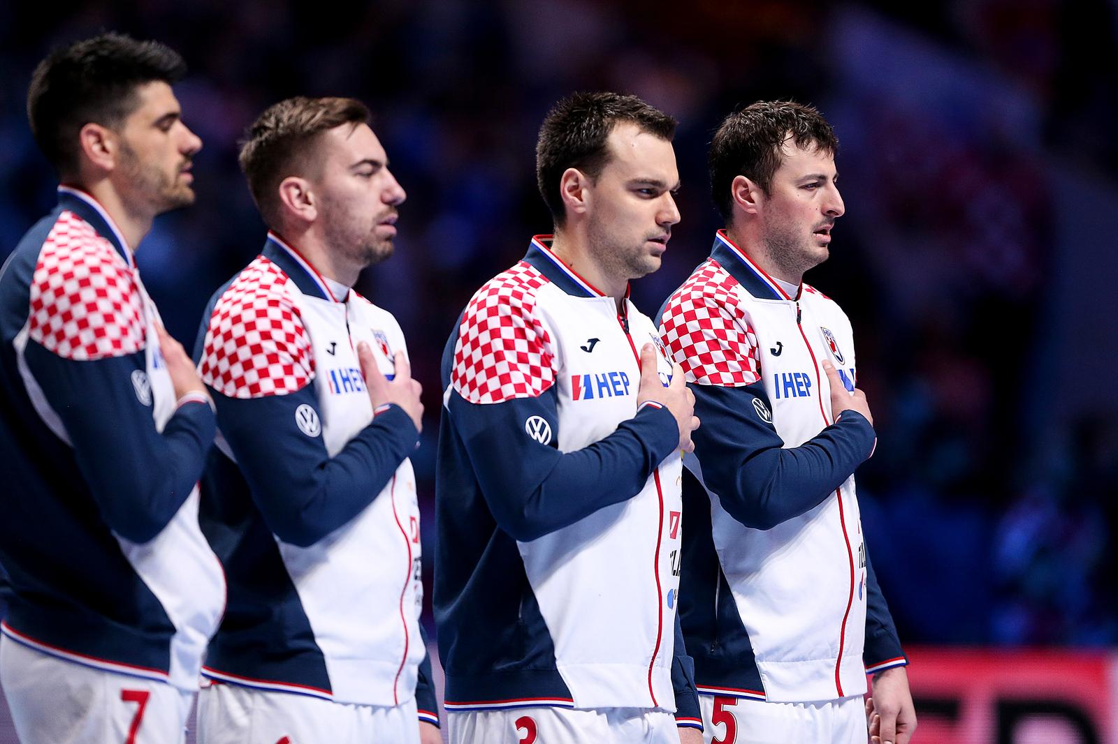26.01.2020., Tele 2 Arena, Stockholm - Europsko rukometno prvenstvo, finale, Spanjolska - Hrvatska. "nNavijaci. Domagoj Duvnjak. "nPhoto: Luka Stanzl/PIXSELL
