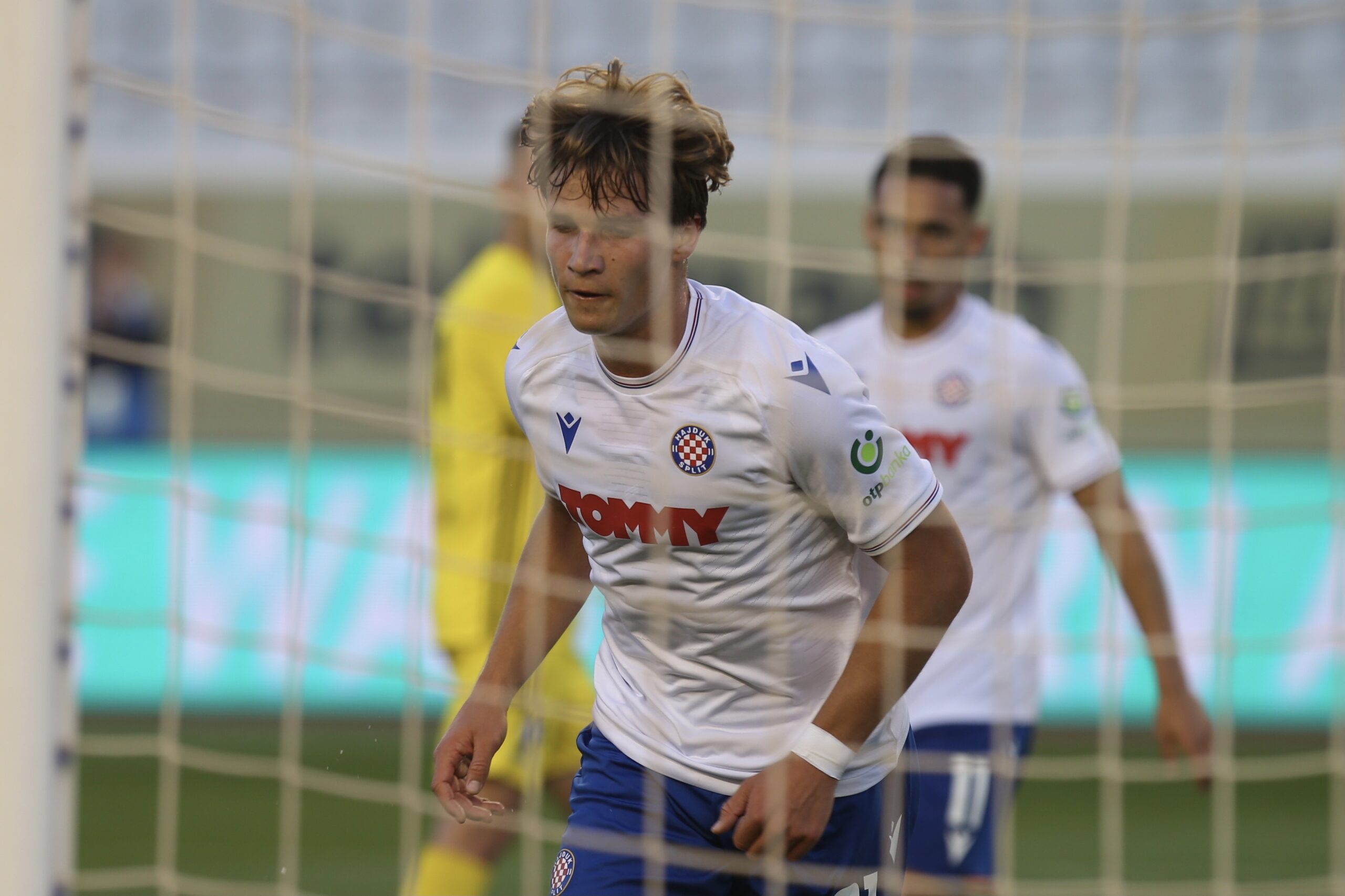 27.04.2024.,Split - SuperSport prva Hrvatska nogometna liga, 32. kolo, HNK Hajduk - NK Rudes. Rokas Pukstas Photo: Ivo Cagalj/PIXSELL