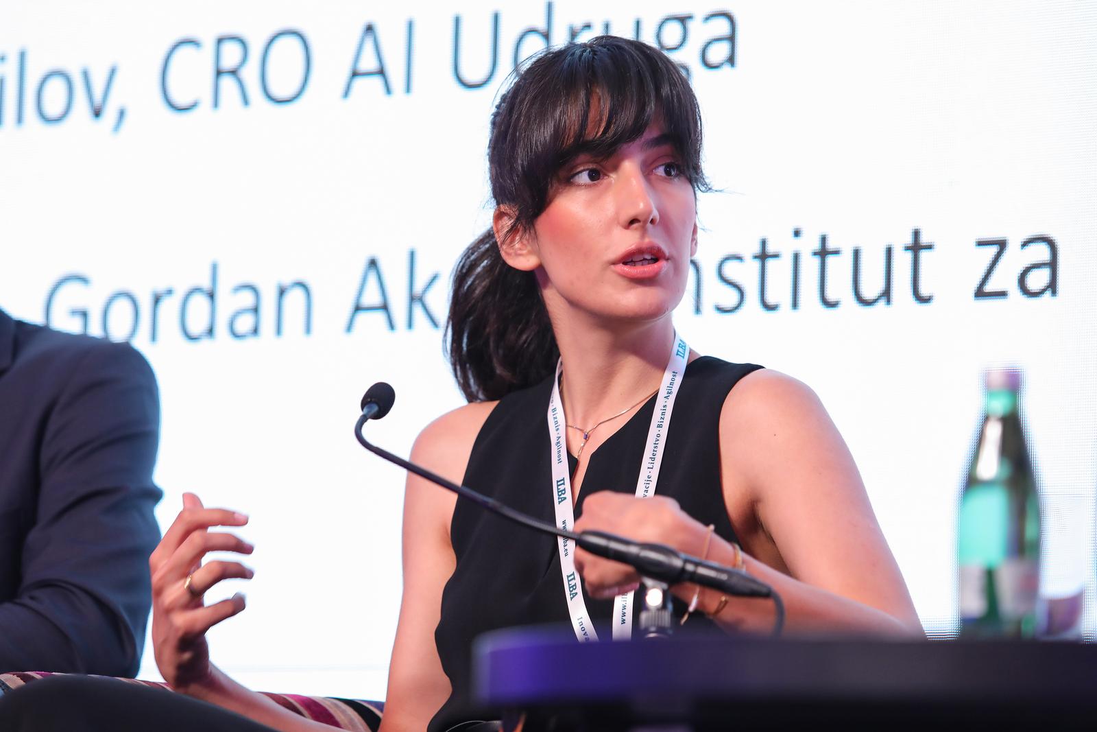 27.06.2023., Zagreb - U hotelu Sheraton odrzana je Digital Transformation Conference 2023. Martina Silov.  Photo: Tomislav Miletic/PIXSELL