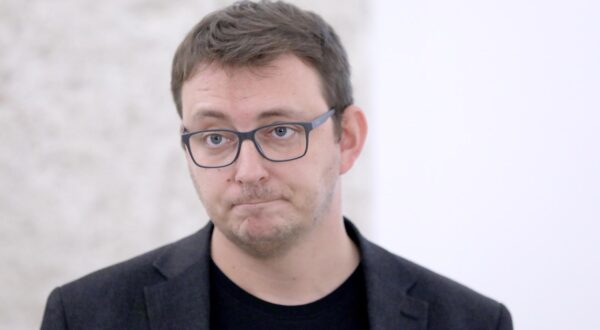 27.10.2023., Zagreb - Na konferenciji za medije odrzanoj u Saboru o aktualnim temema govorio je Bojan Glavasevicc.   Photo: Patrik Macek/PIXSELL