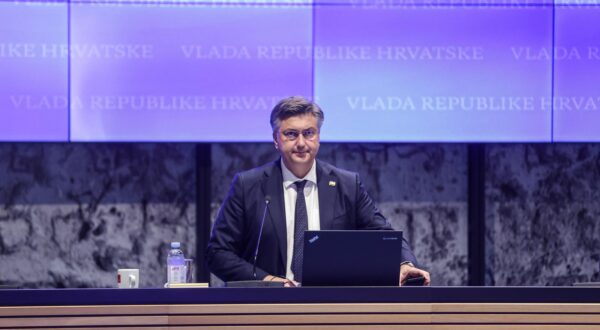 29.02.2024., Zagreb - 289. sjednica Vlade u Nacionalnoj i sveucilisnoj knjiznici. predsjednik Vlade RH Andrej Plenkovic. Photo: Luka Stanzl/PIXSELL