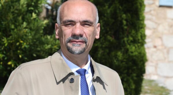 30.03.2024.,Knin-Sibensko-kninskog zupan Marko Jelic na kninskoj tvrdjavi. Photo: Dusko Jaramaz/PIXSELL