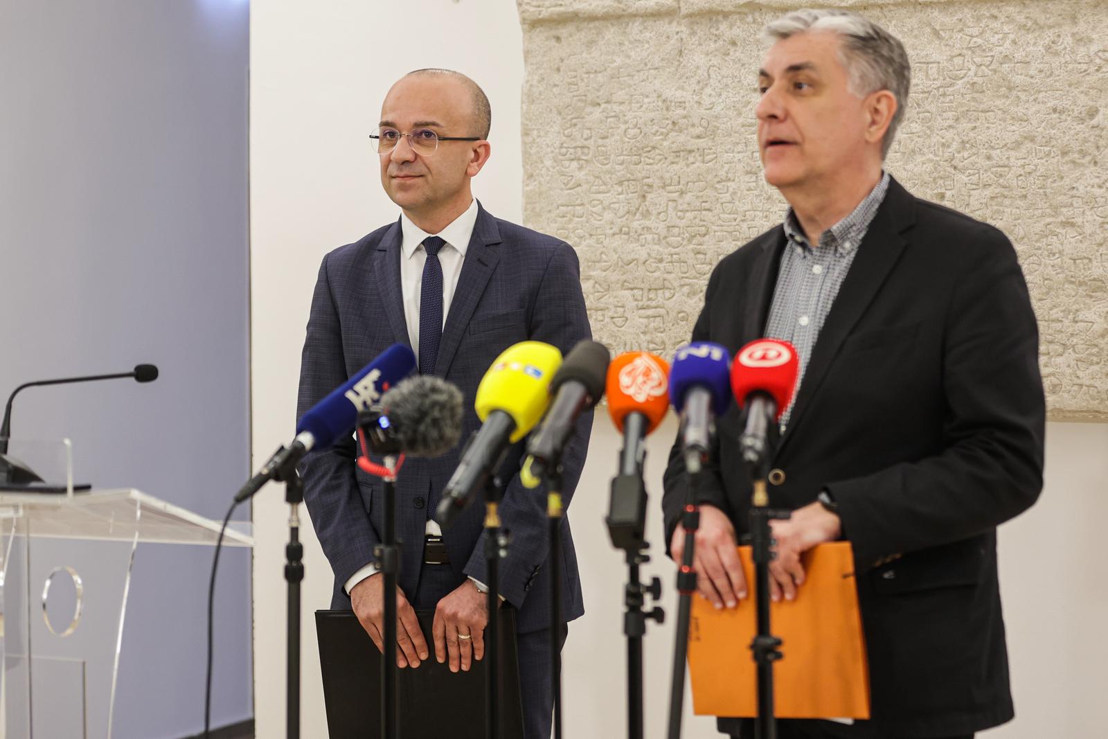 30.03.2024., Zagreb - Konferencija za medije Drzavnog izbornog povjerenstva. Josip Salapic. Photo: Luka stanzl/PIXSELL