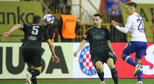 30.03.2024., Split, stadion Poljud - SuperSport HNL, 28. kolo, HNK Hajduk - GNK Dinamo.  Photo: Sime Zelic/PIXSELL