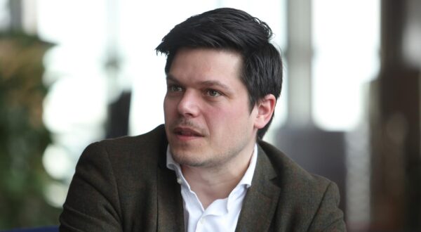 29.03..2023. Zagreb- U Nacionalnoj i sveucilisnom drustvu predstavljen je projekt "dobra knjiga u dobrom drustvu" na temu "U globalnom drustvu". Projekt je osmislio TIM press uz potporu medija, Ministarstva kulture i NSK. Prvi panel _Danica Ramljak, Hrvoje Balen, Tamara Babun,Dubravka Sincic Coric, Vlatka Kolarevic, Ivan Kopric,Viseslav Raos.   Photo: Boris Scitar/PIXSELL