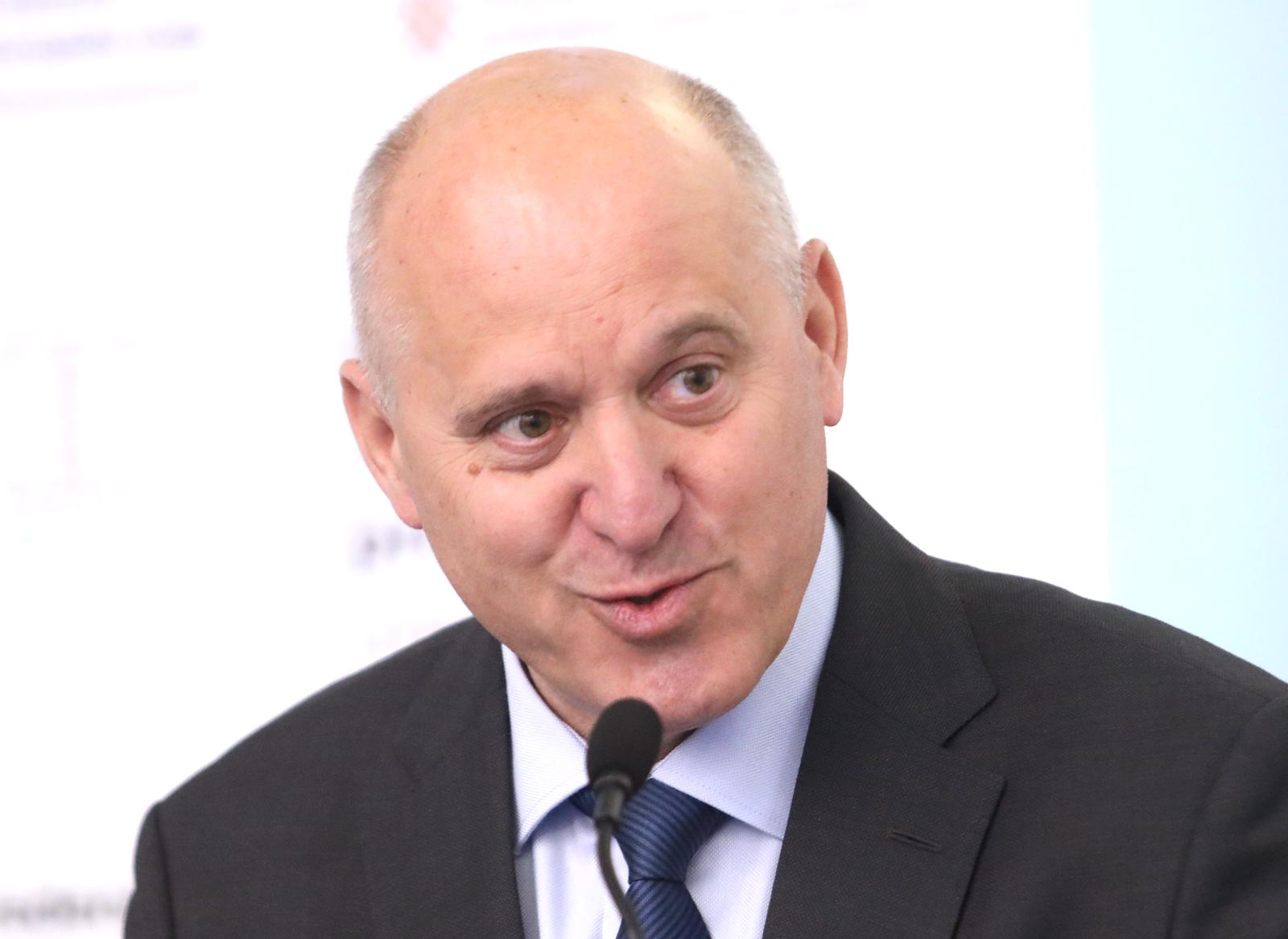 09.04.2024.,Sibenik-U Konvencijskom centru Sibenik, Hoteli Solaris svecano je  otvorena Druga strucna konferencija Informacijskog sustava prostornoga uredjenja  ISPU.Na svecanom otvorenju o vaznostima ISPU sustava govorili su Branko Bacic, potpredsjednik Vlade i ministar prostornoga uredjenja, graditeljstva i drzavne imovine, a okupljenima ce se uvodno obatili Nikola Modrusa, zamjenik drzavnog tajnika Sredisnjeg drzavnog ureda za razvoj digitalnog drustva, Marko Jelic, sibensko-kninski zupan,Danijel Mileta,zamjenik gradonacelnika Grada Sibenika i Doris Smircic, clanica Skupstine Hrvatske komore arhitekata. Photo: Dusko Jaramaz/PIXSELL