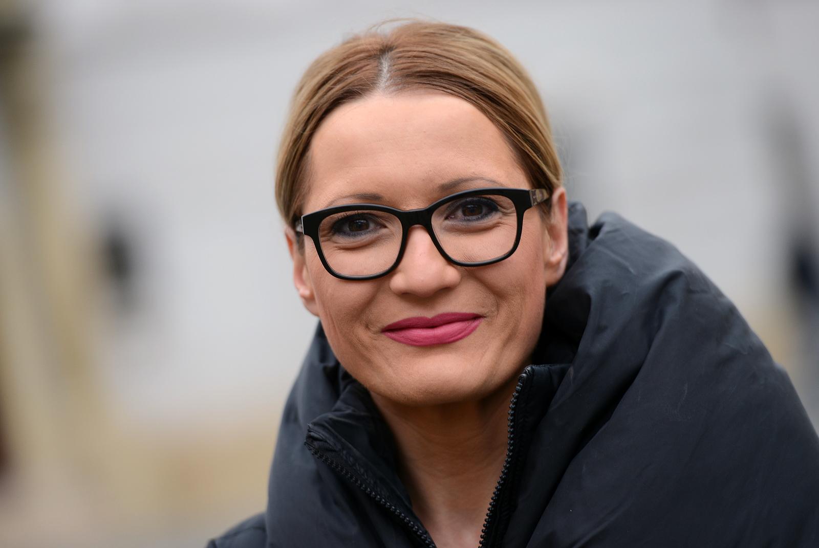 27.11.2014., Varazdin - Dr. Gabrijela Kisicek  jedna je od dvoje autora knjige Retorika i drustvo."nPhoto: Marko Jurinec/PIXSELL