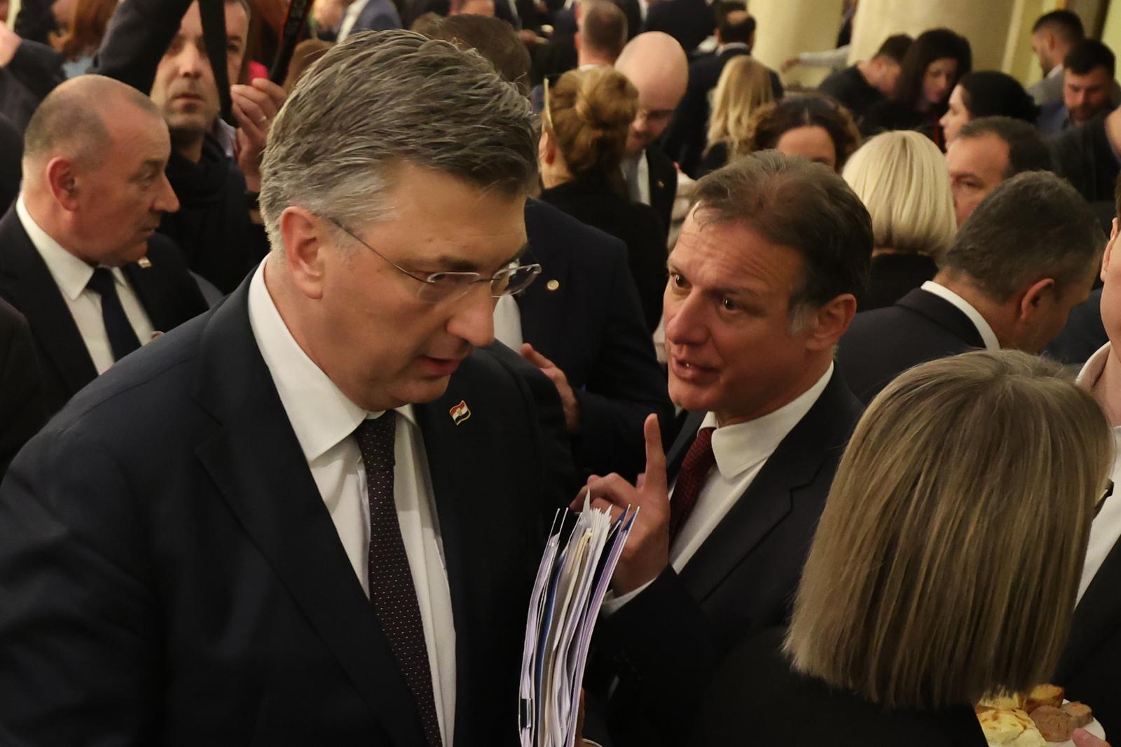 28.03.2024., Zagreb - U hotelu Westin odrzana je sjednica Predsjednistva HDZ-a. Photo: Sanjin Strukic/PIXSELL