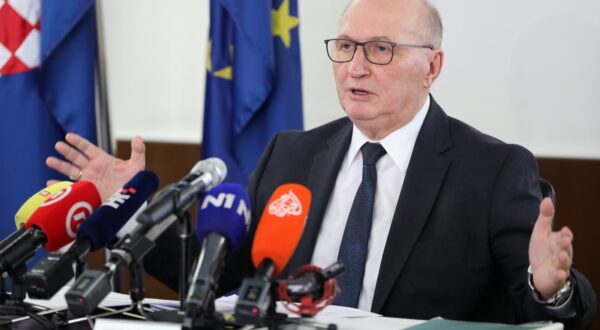06.02.2024.,Zagreb - Predsjednik Ustavnog suda Miroslav Separovic  odrzao je konferenciju za medije Photo: Jurica Galoic/PIXSELL