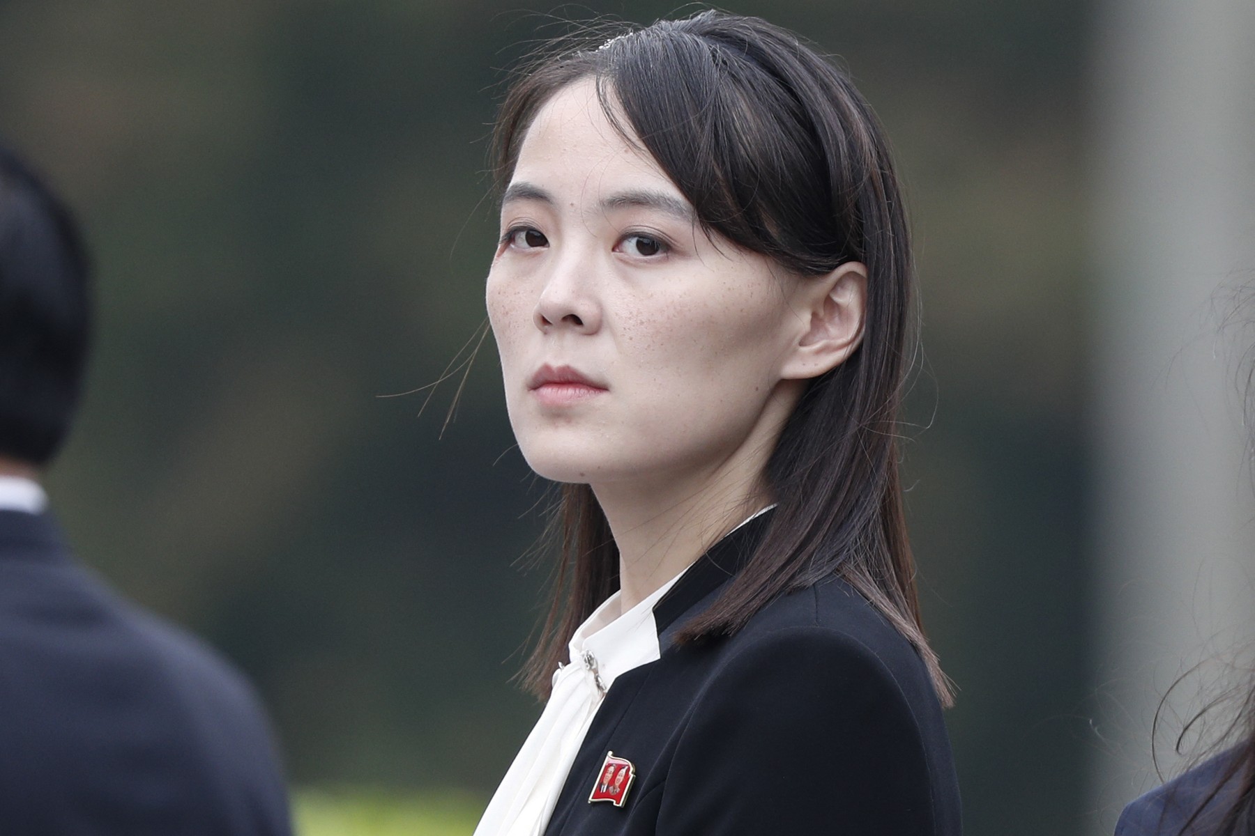 Kim Yo Jong, sister of North Korea's leader Kim Jong Un, attends wreath laying ceremony at Ho Chi Minh Mausoleum in Hanoi, March 2, 2019.,Image: 416811331, License: Rights-managed, Restrictions: , Model Release: no, Credit line: JORGE SILVA / AFP / Profimedia