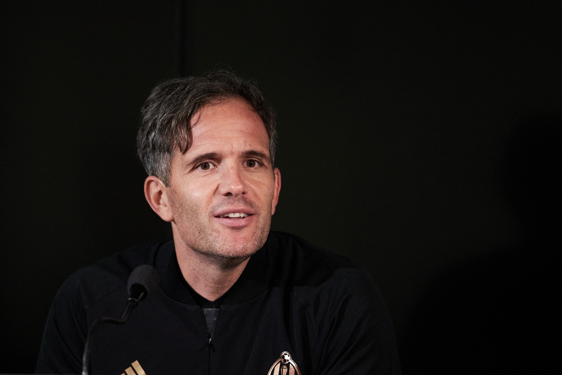Lokomotiva's headcoach Goran Tomic speaks during a press conference after the UEFA Europe League third qualifying round match between Malmo FF and NK Lokomotiva Zagreb at Malmo New Stadium, in Malmo, Sweden, on Sept. 24, 2020.
Photo: Anders Bjuro / TT / code 11830
*** SWEDEN OUT ***,Image: 605925723, License: Rights-managed, Restrictions: *** SWEDEN OUT ***, Model Release: no, Credit line: Anders Bjuro / AFP / Profimedia