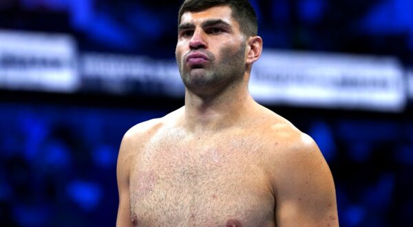 Filip Hrgovic before the International Heavyweight contest against Demsey McKean at the O2 Arena, London. Picture date: Saturday August 12, 2023.,Image: 796547351, License: Rights-managed, Restrictions: Use subject to restrictions. Editorial use only, no commercial use without prior consent from rights holder., Model Release: no, Credit line: Nick Potts / PA Images / Profimedia