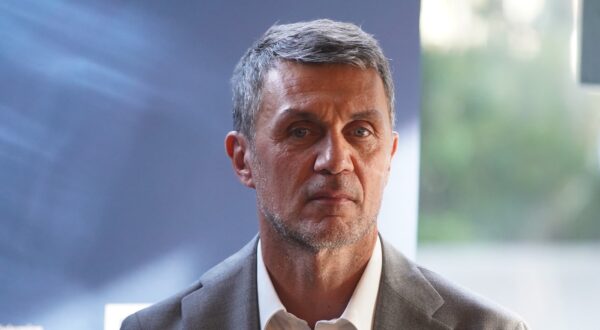 15, September, 2023, Ljubljana - Press conference of the UEFA president, Aleksandar Ceferin, who is the initiator of the "Football Stars" humanitarian aid for flood victims. Paolo  Maldini. Photo: Antonio Ahel/ATAImages

15, septembar, 2023, Ljubljana - Konferencija za medije predsednika Uefe, Aleksandar Ceferin koji je pokretac humanitarne utamice "Zvezde fudbala za stradale u poplavama". Photo: Antonio Ahel/ATAImages,Image: 805511074, License: Rights-managed, Restrictions: , Model Release: no, Credit line: Antonio Ahel / ATA Images / Profimedia