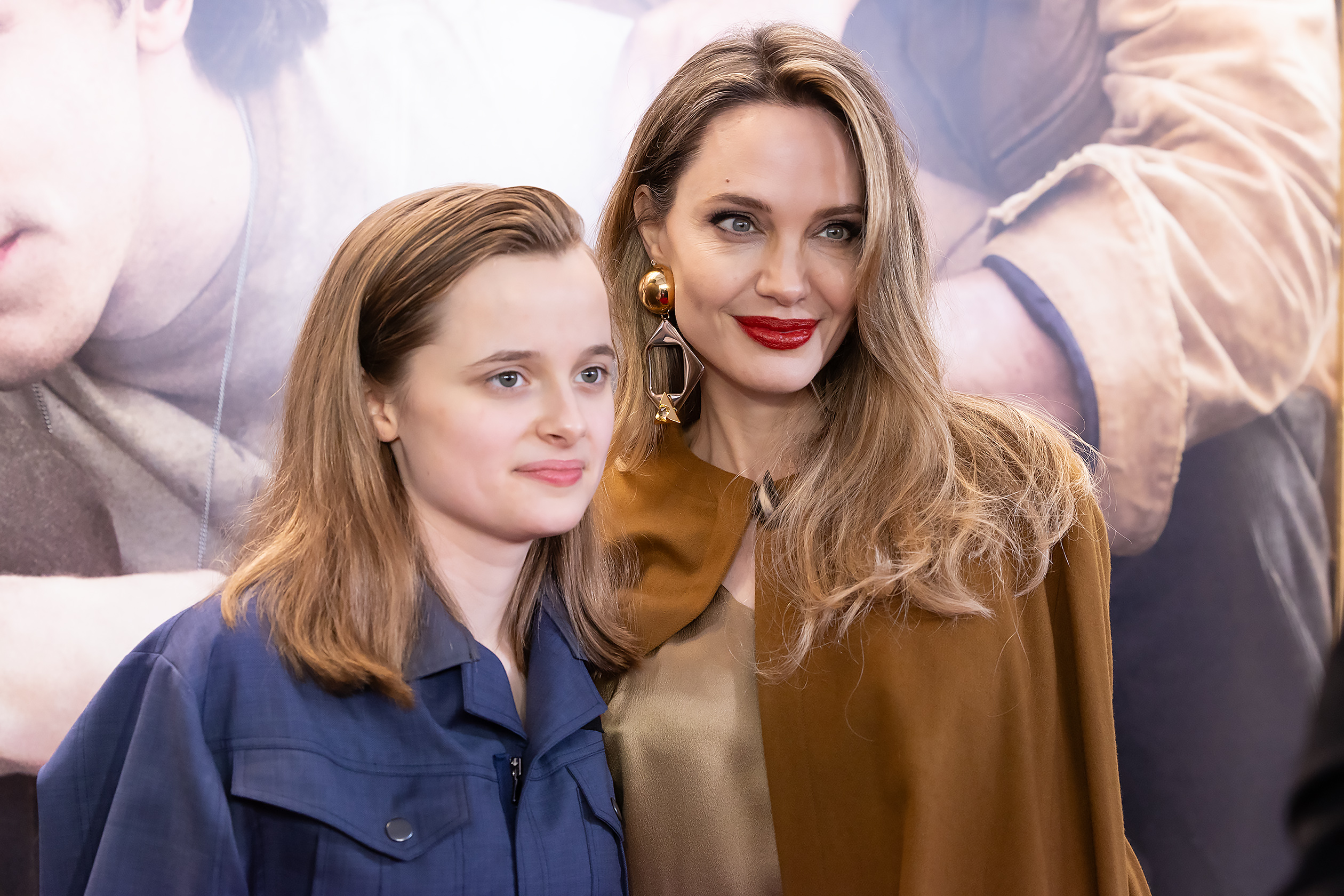 Angelina Jolie at The Outsiders Broadway Opening

Featuring: Angelina Jolie, Vivienne Jolie-Pitt
Where: New York, New York, United States
When: 12 Apr 2024
Credit: Janet Mayer/INSTARimages.com,Image: 864163805, License: Rights-managed, Restrictions: , Model Release: no, Credit line: - / INSTAR Images / Profimedia
