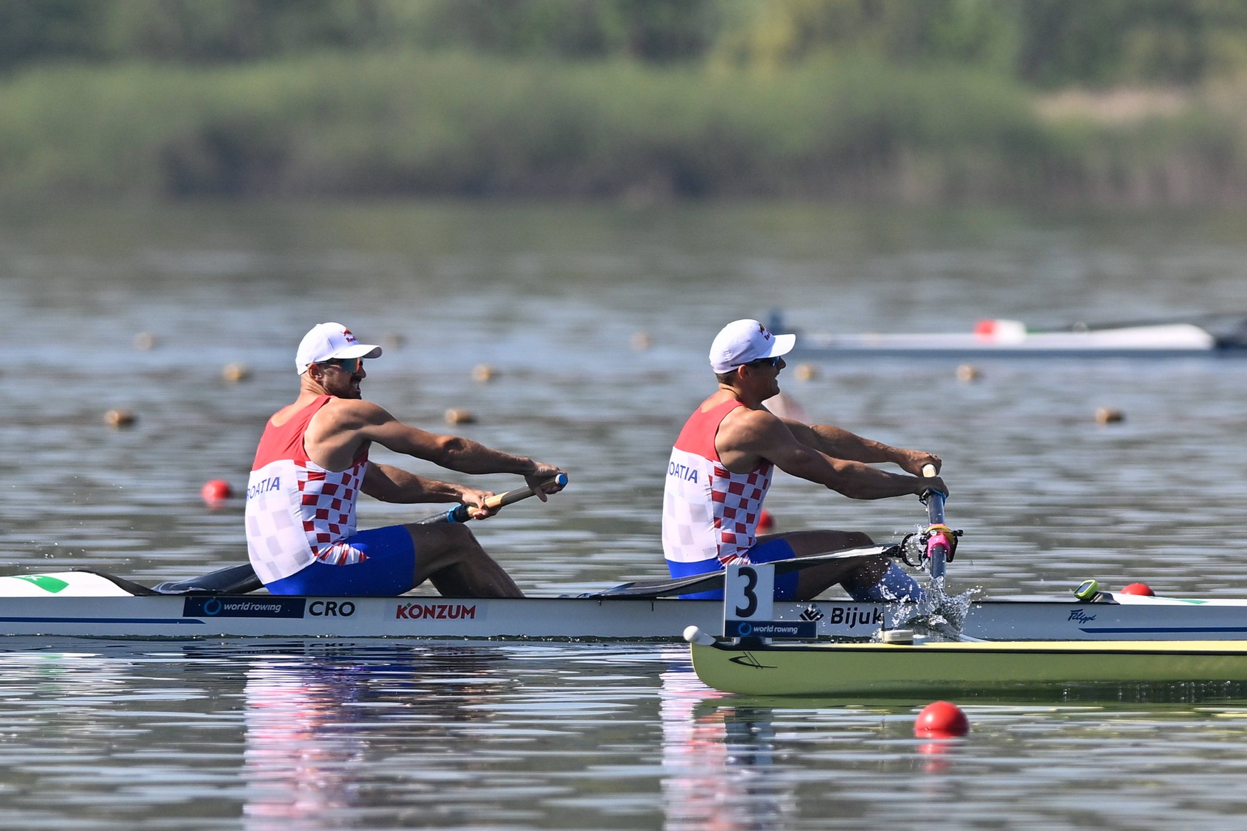 Men s Pair: Martin Sinkovic - Valent Sinkovic CRO during World Rowing Cup, Canoying race in Varese, Italy, April 13 2024 Copyright: xDaniloxVigo/IPAxSportx/xipa-agenx/xx IPA_45109943 IPA_Agency_IPA45109943,Image: 864494415, License: Rights-managed, Restrictions: PUBLICATIONxNOTxINxITA, Credit images as "Profimedia/ IMAGO", Model Release: no, Credit line: Danilo Vigo/IPA Sport / ipa-agen / imago sportfotodienst / Profimedia